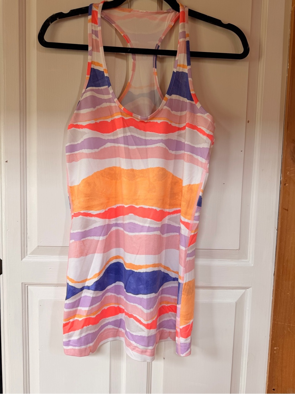 Lululemon Multicolor Striped Racerback One-Piece